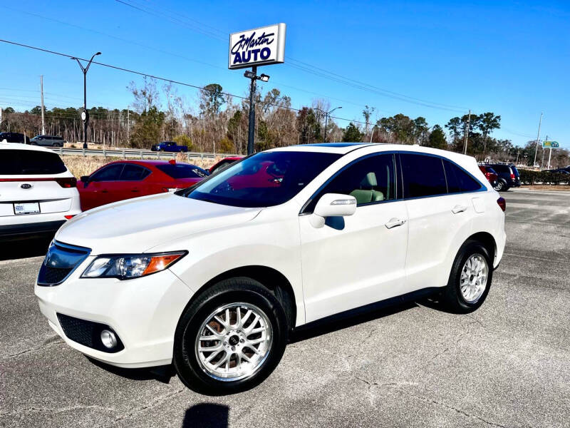 2014 Acura RDX for sale at J. MARTIN AUTO in Richmond Hill GA