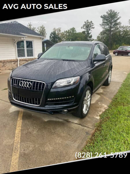 2012 Audi Q7 for sale at AVG AUTO SALES in Hickory NC