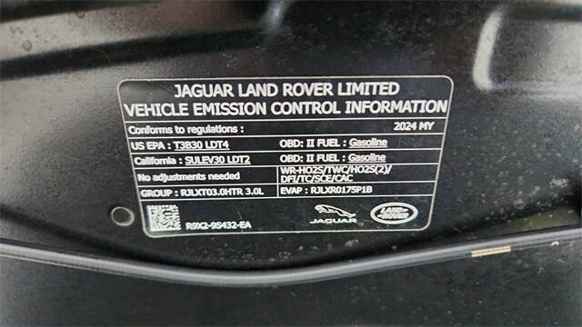 2024 Land Rover Range Rover Sport P360 SE