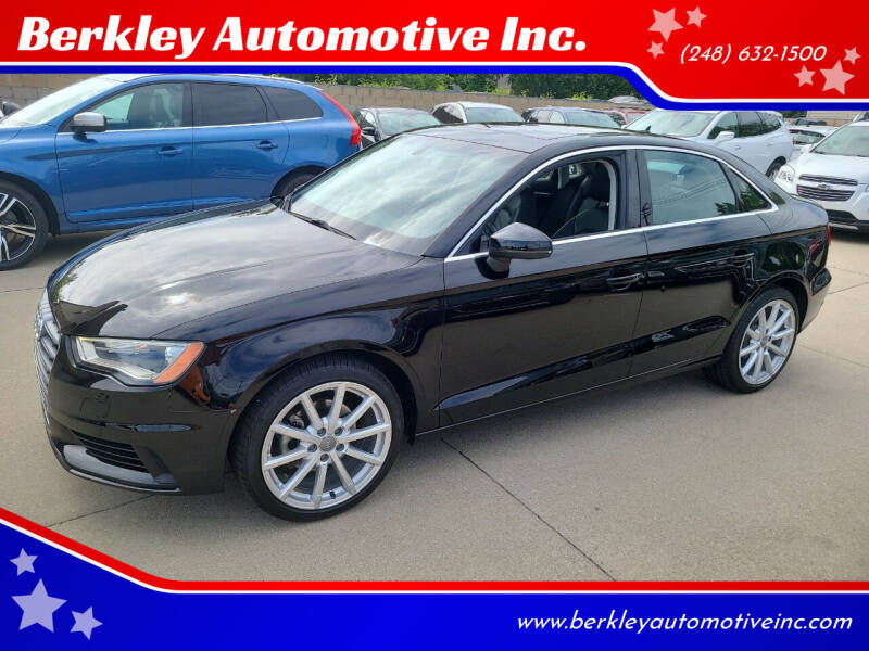 2015 Audi A3 for sale at Berkley Automotive Inc. in Berkley MI