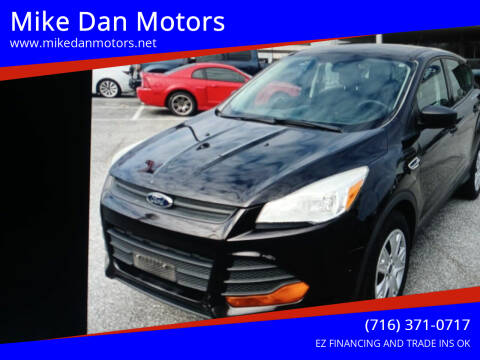 2013 Ford Escape for sale at Mike Dan Motors in Niagara Falls NY