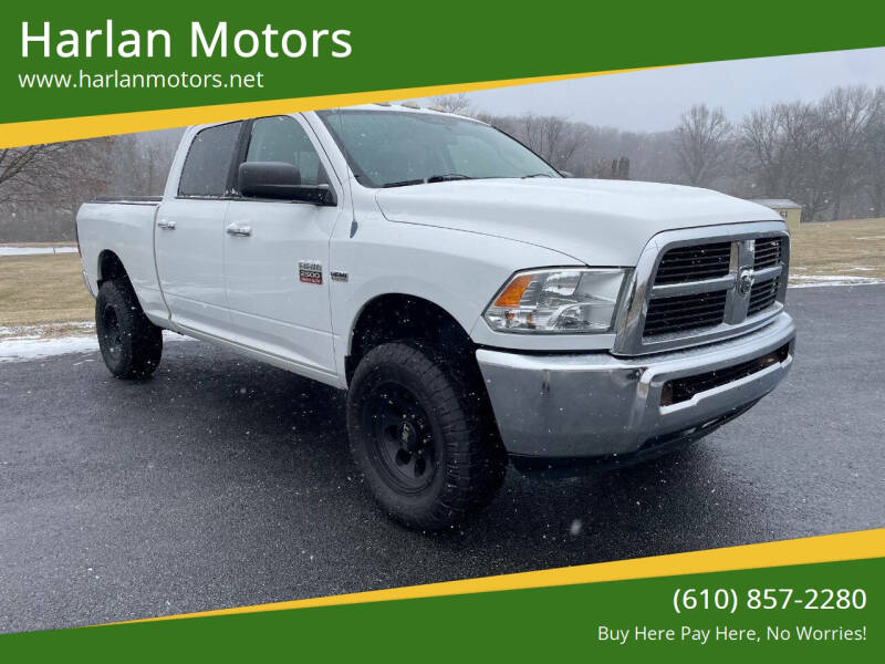 2012 RAM 2500 for sale at Harlan Motors in Parkesburg PA