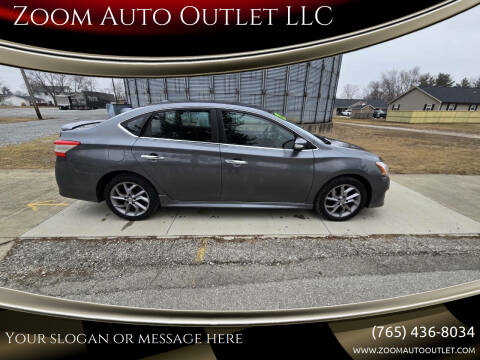 2015 Nissan Sentra for sale at Zoom Auto Outlet LLC in Thorntown IN