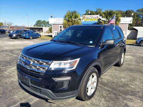 2018 Ford Explorer for sale at Sun Coast City Auto Sales in Mobile AL