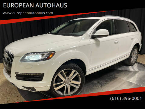 2015 Audi Q7 for sale at EUROPEAN AUTOHAUS in Holland MI