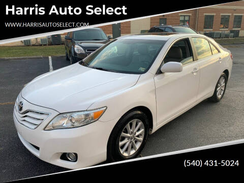 2011 Toyota Camry for sale at Harris Auto Select in Winchester VA