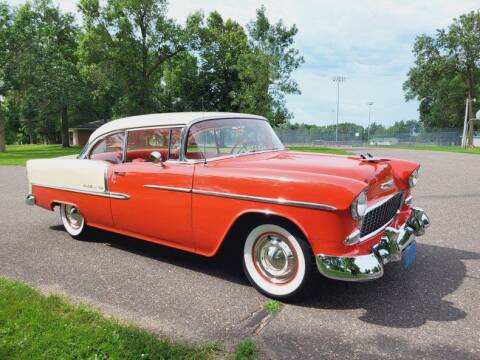 1955 Chevrolet Bel Air for sale at Cody's Classic & Collectibles, LLC in Stanley WI