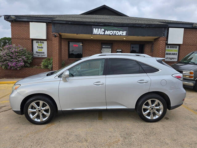 2010 Lexus RX 350 for sale at Mac Motors in Arlington, TX