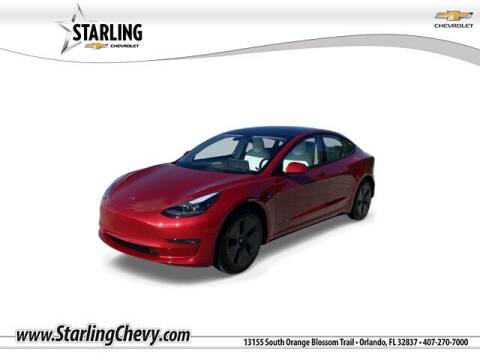 2021 Tesla Model 3 for sale at Pedro @ Starling Chevrolet in Orlando FL