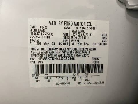 2020 Ford Explorer XLT