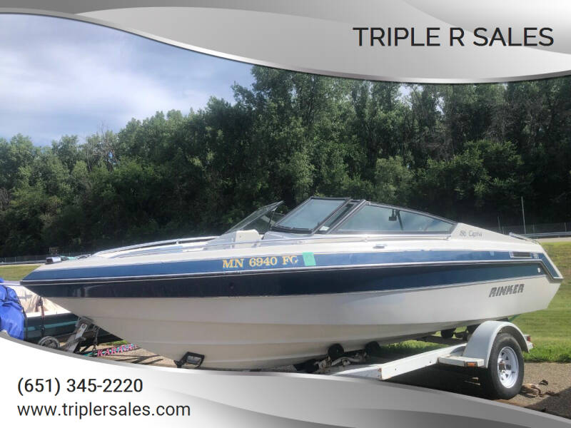 1988 Rinker Captiva 1850 for sale at Triple R Sales in Lake City MN