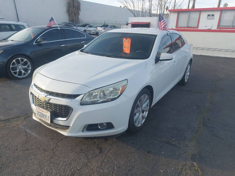 2015 Chevrolet Malibu for sale at Alpha 1 Automotive Group in Hemet CA