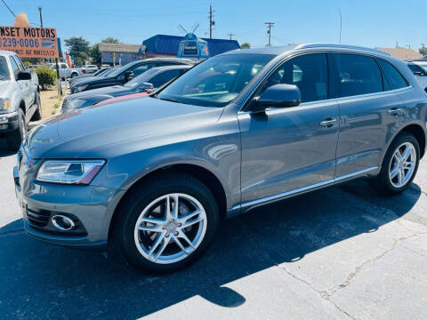 2014 Audi Q5 for sale at Sunset Motors in Manteca CA