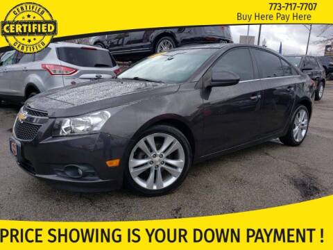 2014 Chevrolet Cruze for sale at AutoBank in Chicago IL