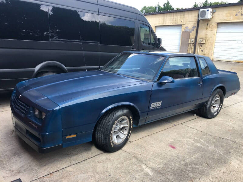 1986 Chevrolet Monte Carlo for sale at Muscle Car Jr. in Alpharetta GA