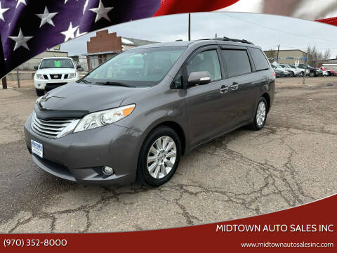 2014 Toyota Sienna for sale at MIDTOWN AUTO SALES INC in Greeley CO