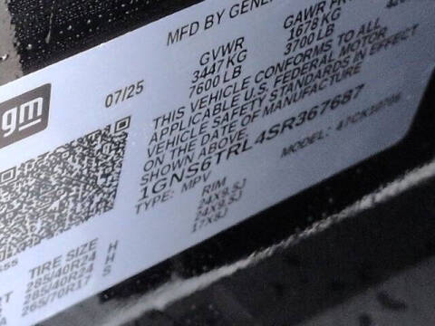 2025 Chevrolet Tahoe High Country