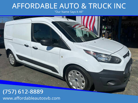2016 Ford Transit Connect for sale at AFFORDABLE AUTO & TRUCK INC in Virginia Beach VA