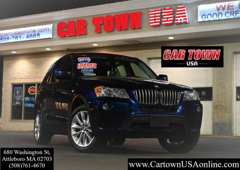 2013 BMW X3 for sale at Car Town USA in Attleboro MA