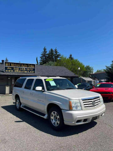 2003 Cadillac Escalade ESV for sale at MK MOTORS in Marysville WA