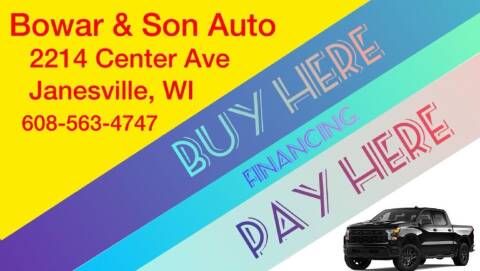 2015 Chrysler Town and Country for sale at Bowar & Son Auto LLC in Janesville WI
