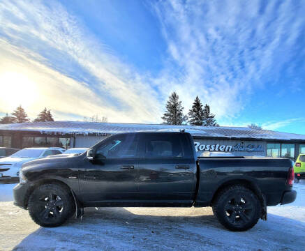 2018 RAM 1500 for sale at ROSSTEN AUTO SALES in Grand Forks ND