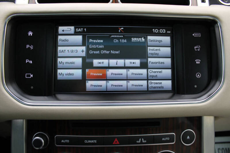 2016 Land Rover Range Rover Supercharged