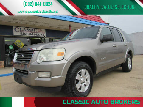 2008 Ford Explorer for sale at Classic Auto Brokers in Haltom City TX
