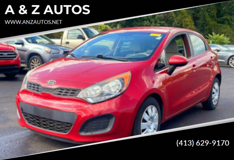 2012 Kia Rio 5-Door for sale at A & Z AUTOS in Westfield MA