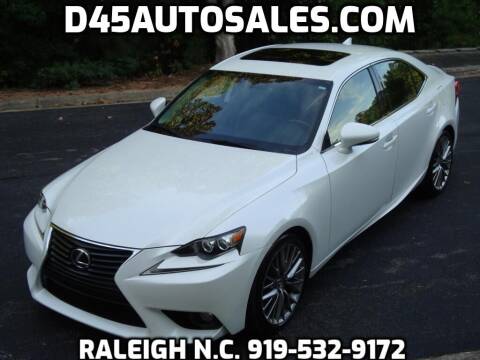 2014 Lexus IS 250 for sale at D45 Auto Brokers in Raleigh NC
