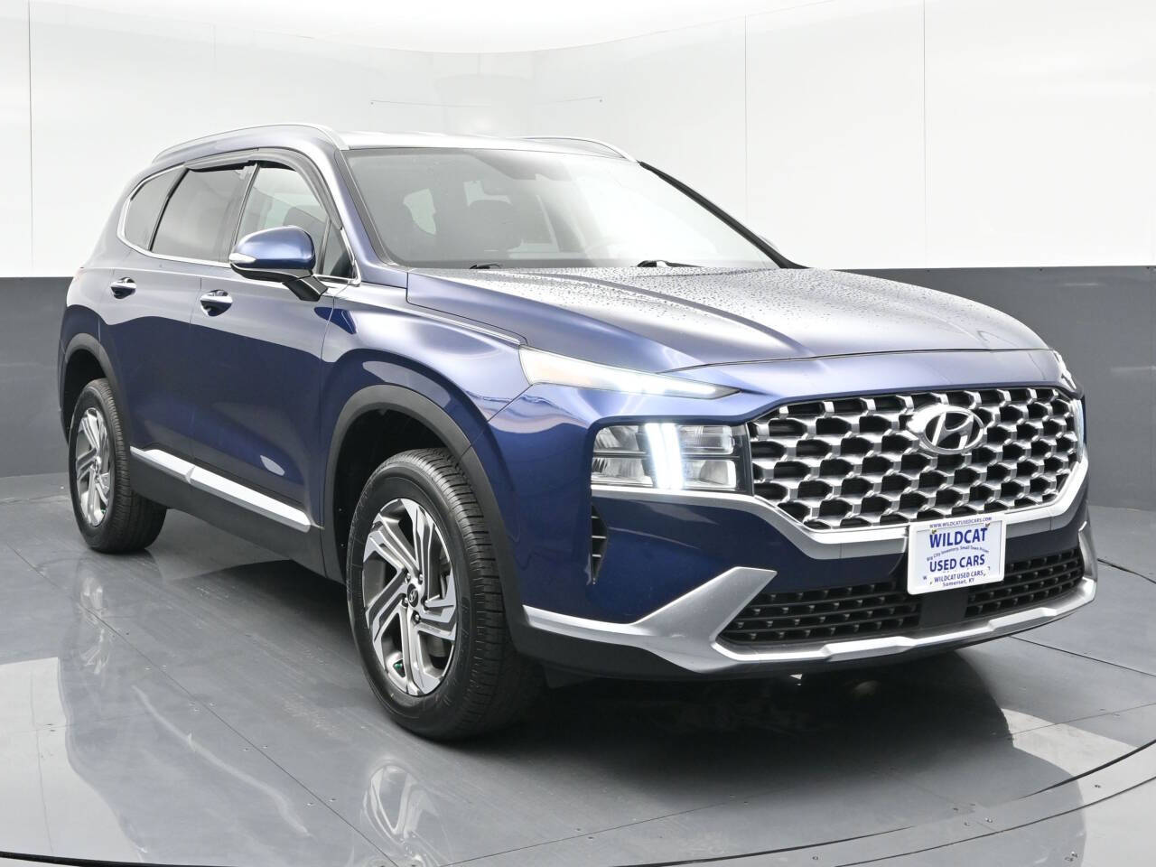 Blue 2021 Hyundai SANTA FE SEL AWD SEL 4dr Crossover 1