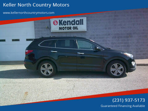 2013 Hyundai Santa Fe for sale at Keller North Country Motors in Howard City MI