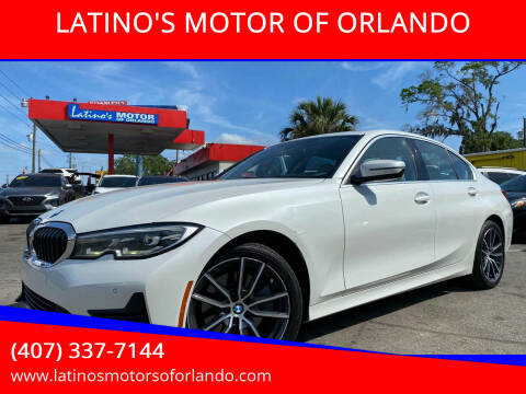2020 BMW 3 Series for sale at LATINO'S MOTOR OF ORLANDO in Orlando FL