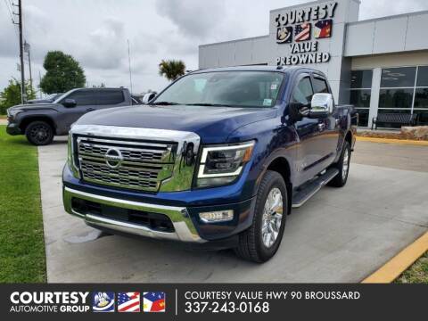 2021 Nissan Titan for sale at Courtesy Value Highway 90 in Broussard LA