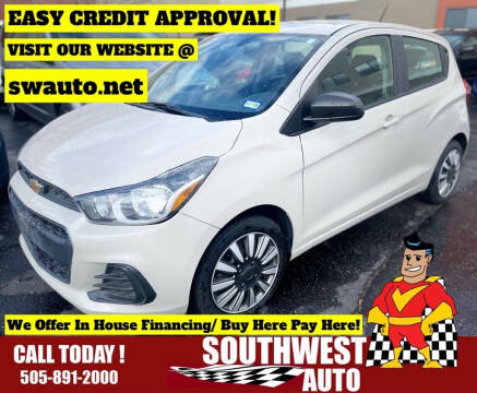 2017 Chevrolet Spark for sale at SOUTHWEST AUTO in Albuquerque NM