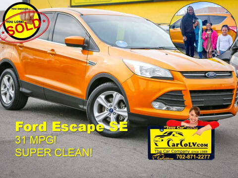 2016 Ford Escape for sale at The Car Company in Las Vegas NV