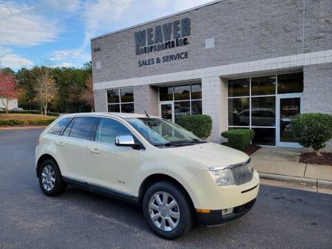 2007 Lincoln MKX for sale at Weaver Motorsports Inc in Cary NC