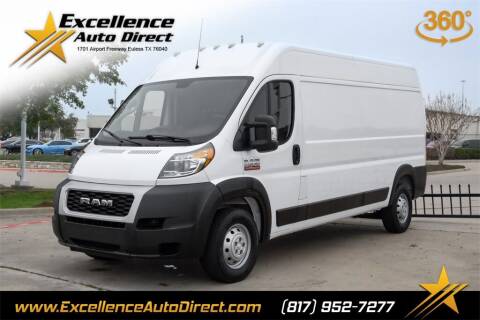 2021 RAM ProMaster for sale at Excellence Auto Direct in Euless TX