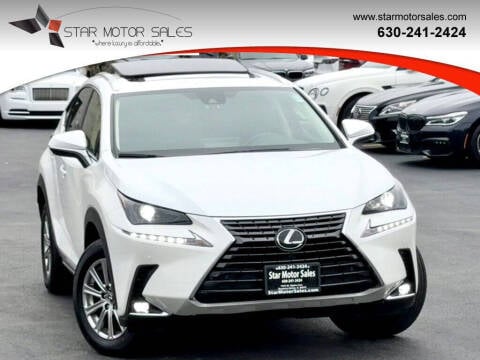 2021 Lexus NX 300 for sale at Star Motor Sales in Downers Grove IL