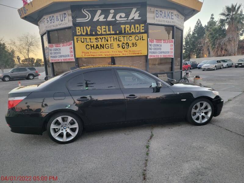 2007 BMW 5 Series for sale at Shick Automotive Inc in North Hills CA