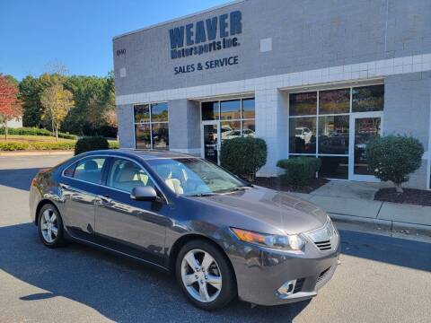 2012 Acura TSX for sale at Weaver Motorsports Inc in Cary NC