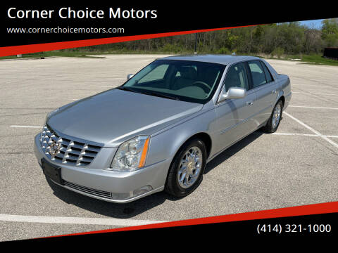 2010 Cadillac DTS for sale at Corner Choice Motors in West Allis WI