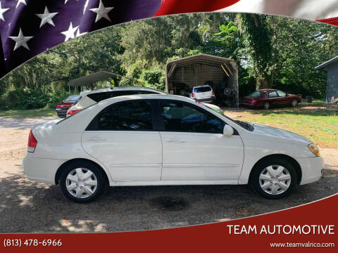 2008 Kia Spectra for sale at TEAM AUTOMOTIVE in Valrico FL