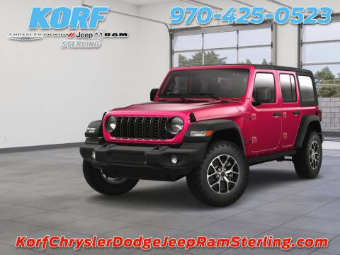 2024 Jeep Wrangler for sale at Tony Peckham @ Korf Motors in Sterling CO