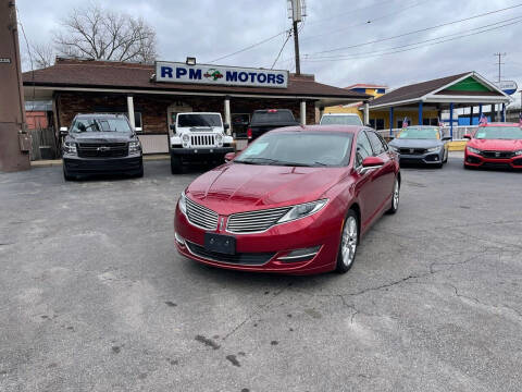 2016 Lincoln MKZ for sale at RPM Motors in Nashville TN