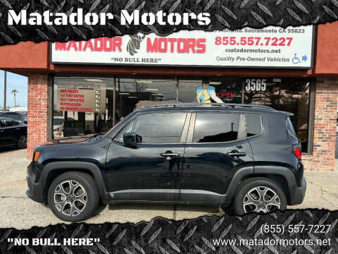 2015 Jeep Renegade for sale at Matador Motors in Sacramento CA