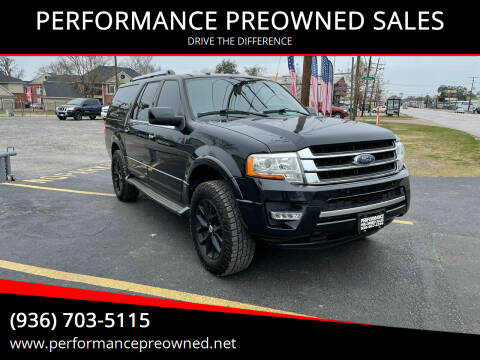 2015 Ford Expedition EL for sale at PERFORMANCE PREOWNED SALES in Conroe TX