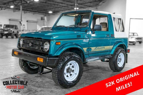 1987 Suzuki Samurai for sale at Collectible Motor Car of Atlanta in Marietta GA