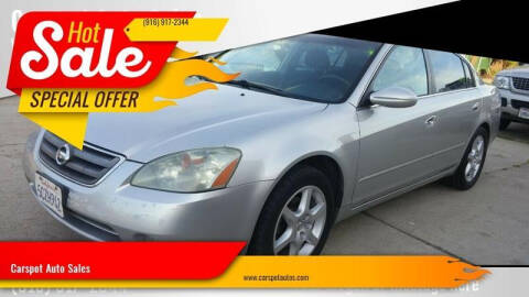 2004 Nissan Altima for sale at Carspot Auto Sales in Sacramento CA