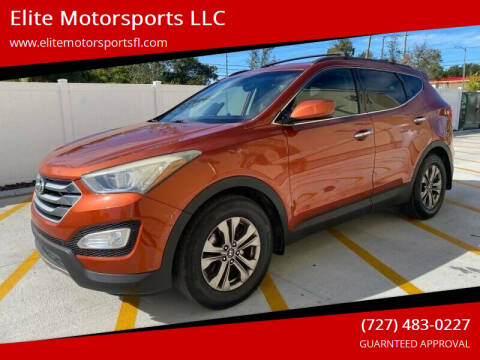 2015 Hyundai Santa Fe Sport for sale at Elite Motorsports LLC in Saint Petersburg FL